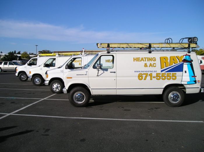 Ray Heating & A/C fleet