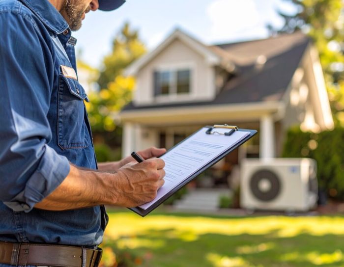 HVAC maintenance call